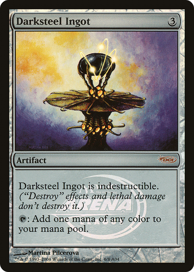 {R} Darksteel Ingot [Arena League 2004][PA AL04 006]