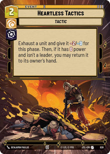 {SW-C}Heartless Tactics (Hyperspace Foil) (928) [Jump to Lightspeed]