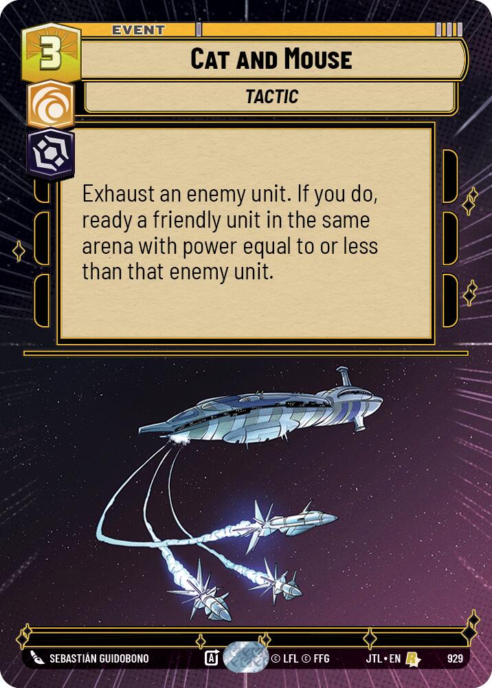 {SW-R}Cat and Mouse (Hyperspace Foil) (929) [Jump to Lightspeed]