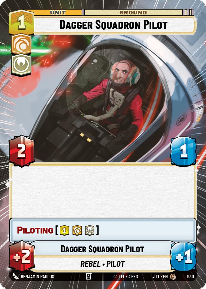 {SW-C}Dagger Squadron Pilot (Hyperspace Foil) (930) [Jump to Lightspeed]