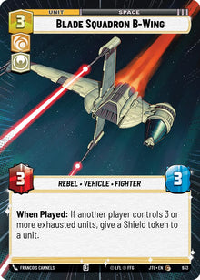 {SW-C}Blade Squadron B-Wing (Hyperspace Foil) (933) [Jump to Lightspeed]