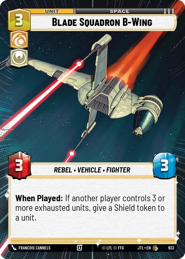 {SW-C}Blade Squadron B-Wing (Hyperspace Foil) (933) [Jump to Lightspeed]
