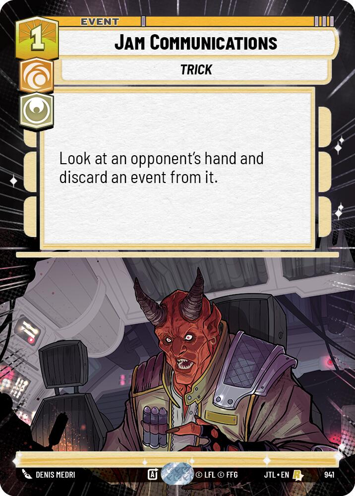 {SW-R}Jam Communications (Hyperspace Foil) (941) [Jump to Lightspeed]