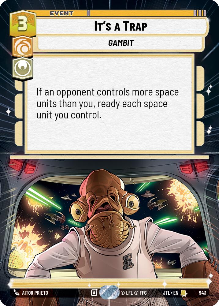 {SW-R}It's a Trap (Hyperspace Foil) (943) [Jump to Lightspeed]