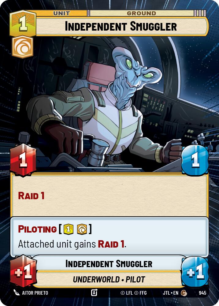 {SW-C}Independent Smuggler (Hyperspace Foil) (945) [Jump to Lightspeed]