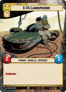 {SW-C}X-34 Landspeeder (Hyperspace Foil) (948) [Jump to Lightspeed]