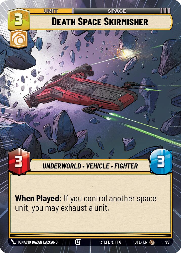 {SW-C}Death Space Skirmisher (Hyperspace Foil) (951) [Jump to Lightspeed]