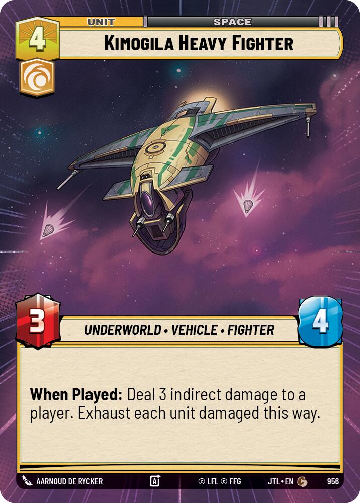{SW-C}Kimogila Heavy Fighter (Hyperspace Foil) (956) [Jump to Lightspeed]