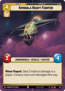 {SW-C}Kimogila Heavy Fighter (Hyperspace Foil) (956) [Jump to Lightspeed]