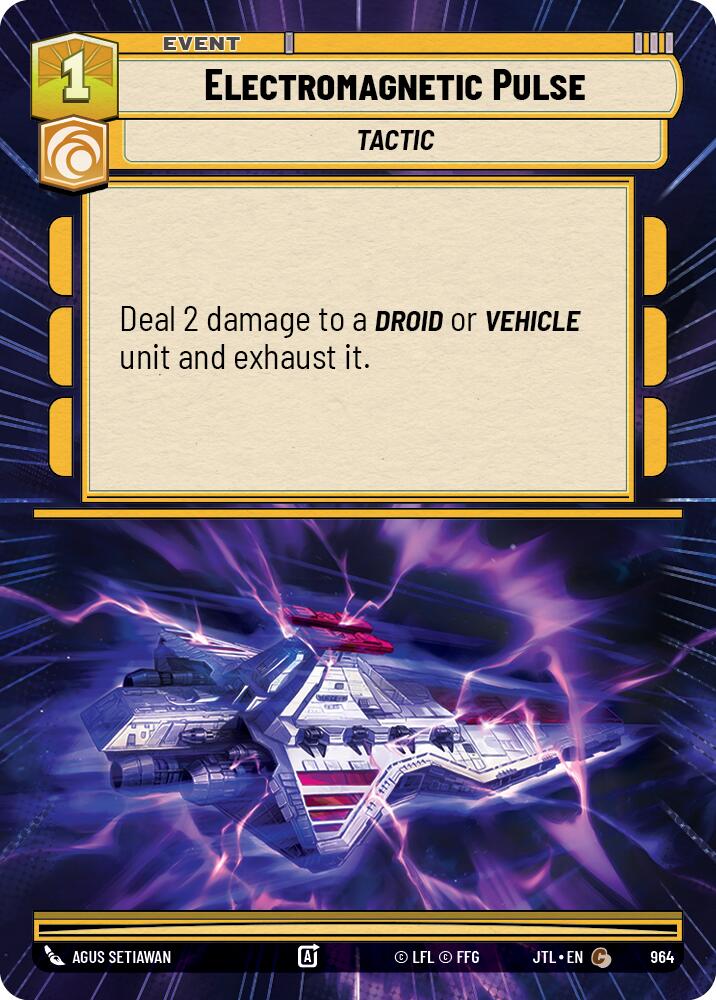 {SW-C}Electromagnetic Pulse (Hyperspace Foil) (964) [Jump to Lightspeed]