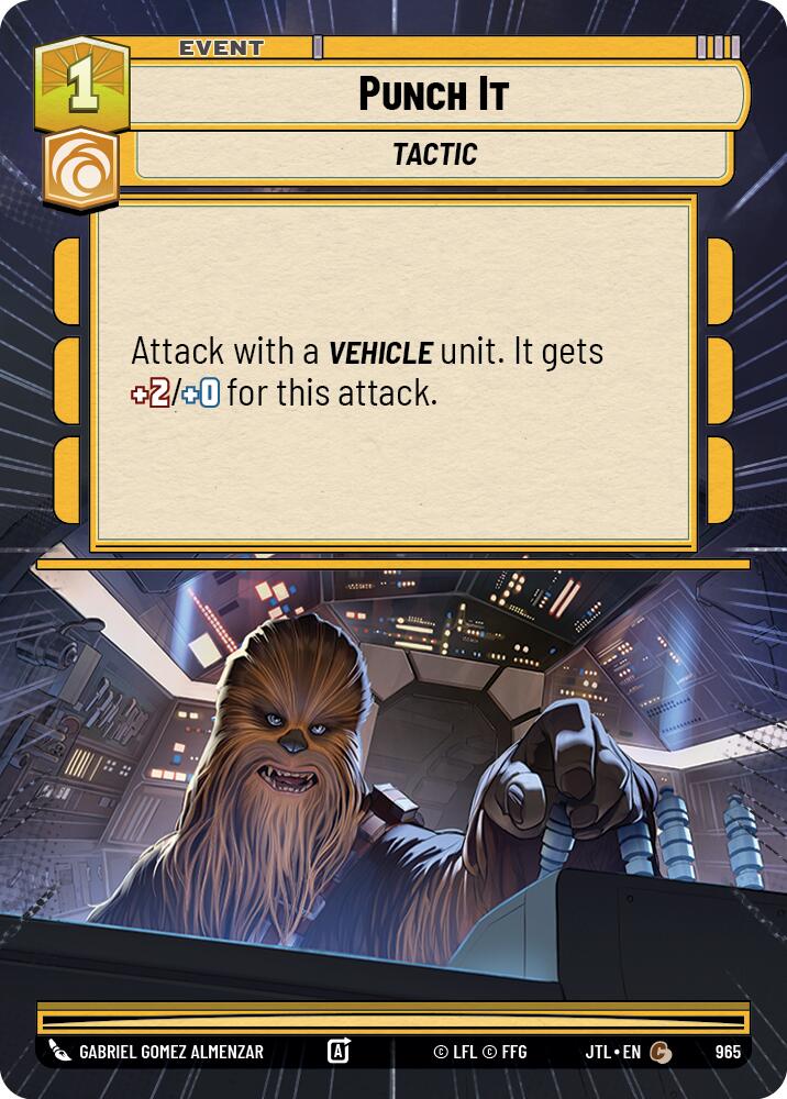 {SW-C}Punch It (Hyperspace Foil) (965) [Jump to Lightspeed]
