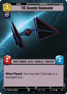 {SW-C}TIE Dagger Vanguard (Hyperspace Foil) (973) [Jump to Lightspeed]