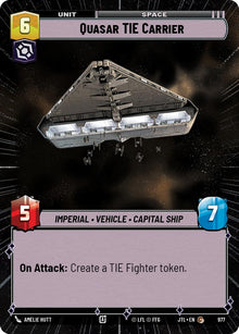 {SW-C}Quasar TIE Carrier (Hyperspace Foil) (977) [Jump to Lightspeed]