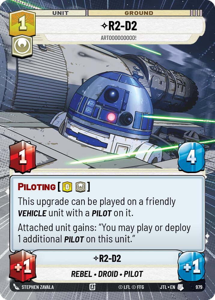 {SW-C}R2-D2 - Artooooooooo! (Hyperspace Foil) (979) [Jump to Lightspeed]