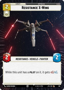 {SW-C}Resistance X-Wing (Hyperspace Foil) (981) [Jump to Lightspeed]