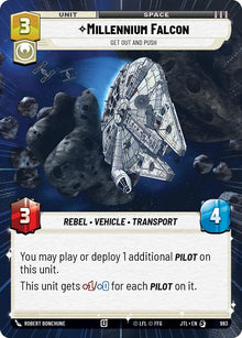 {SW-R}Millennium Falcon - Get Out And Push (Hyperspace Foil) (983) [Jump to Lightspeed]