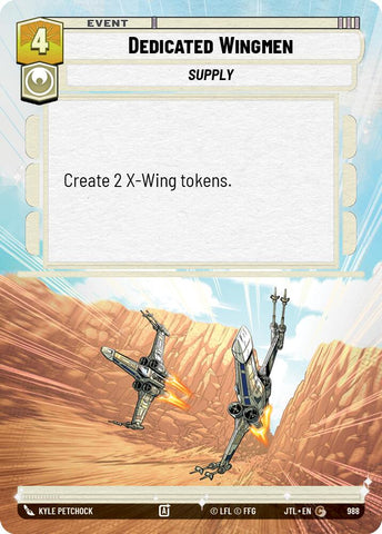 {SW-C}Dedicated Wingmen (Hyperspace Foil) (988) [Jump to Lightspeed]