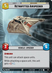 {SW-C}Retrofitted Airspeeder (Hyperspace Foil) (993) [Jump to Lightspeed]