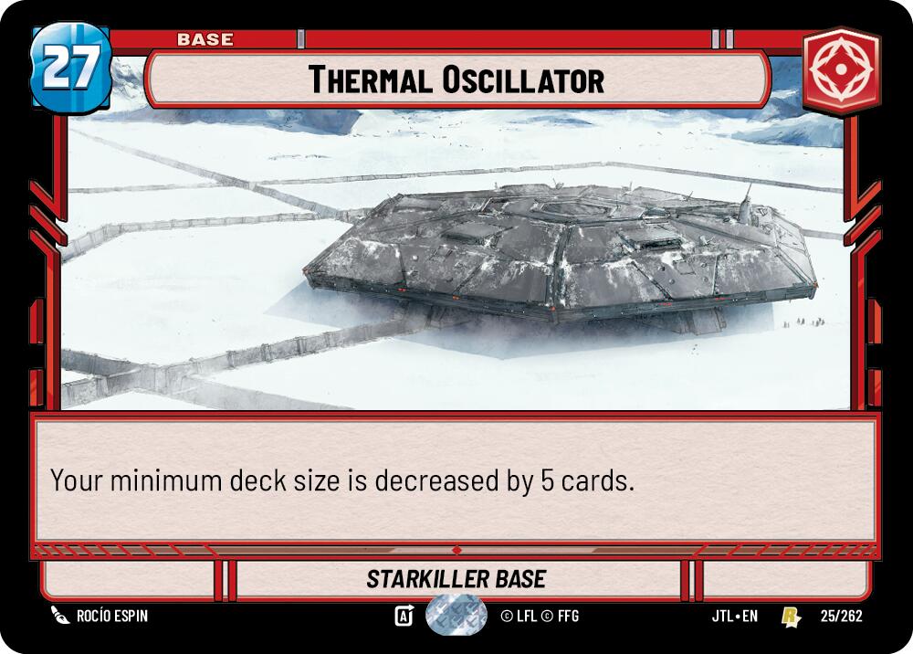 {SW-B}Thermal Oscillator (025/262) [Jump to Lightspeed]