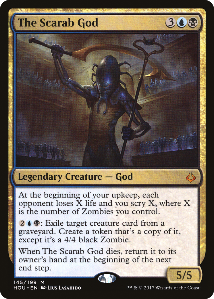 {R} The Scarab God [Hour of Devastation][HOU 145] - Misty Mountain Games