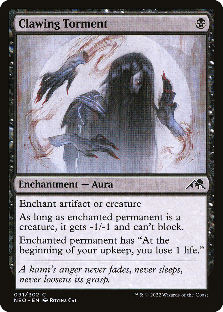 {C} Clawing Torment [Kamigawa: Neon Dynasty][NEO 091]