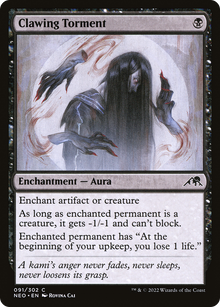 {C} Clawing Torment [Kamigawa: Neon Dynasty][NEO 091]