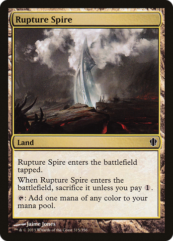{C} Rupture Spire [Commander 2013][C13 315]