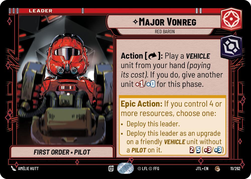 {SW-LD}Major Vonreg - Red Baron (011/262) [Jump to Lightspeed]