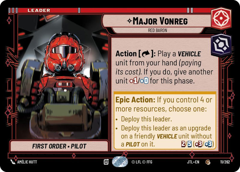 {SW-LD}Major Vonreg - Red Baron (011/262) [Jump to Lightspeed]