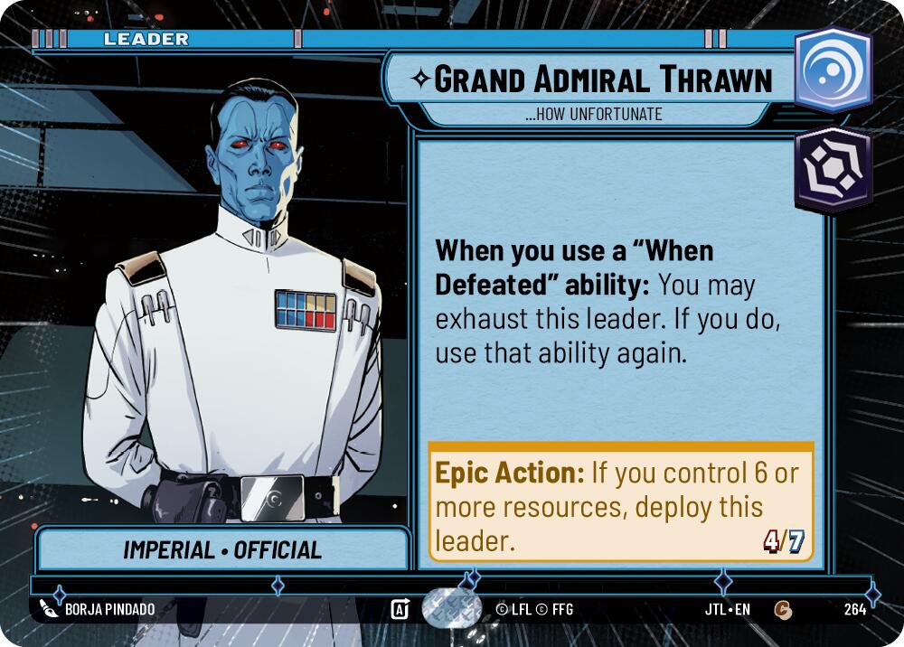 {SW-LD}Grand Admiral Thrawn - ...How Unfortunate (Hyperspace) (264) [Jump to Lightspeed]