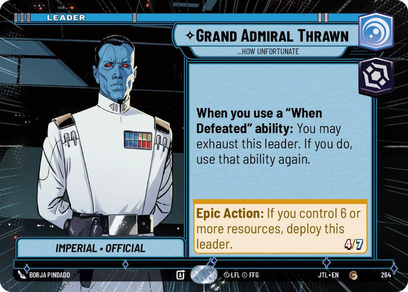 {SW-LD}Grand Admiral Thrawn - ...How Unfortunate (Hyperspace) (264) [Jump to Lightspeed]