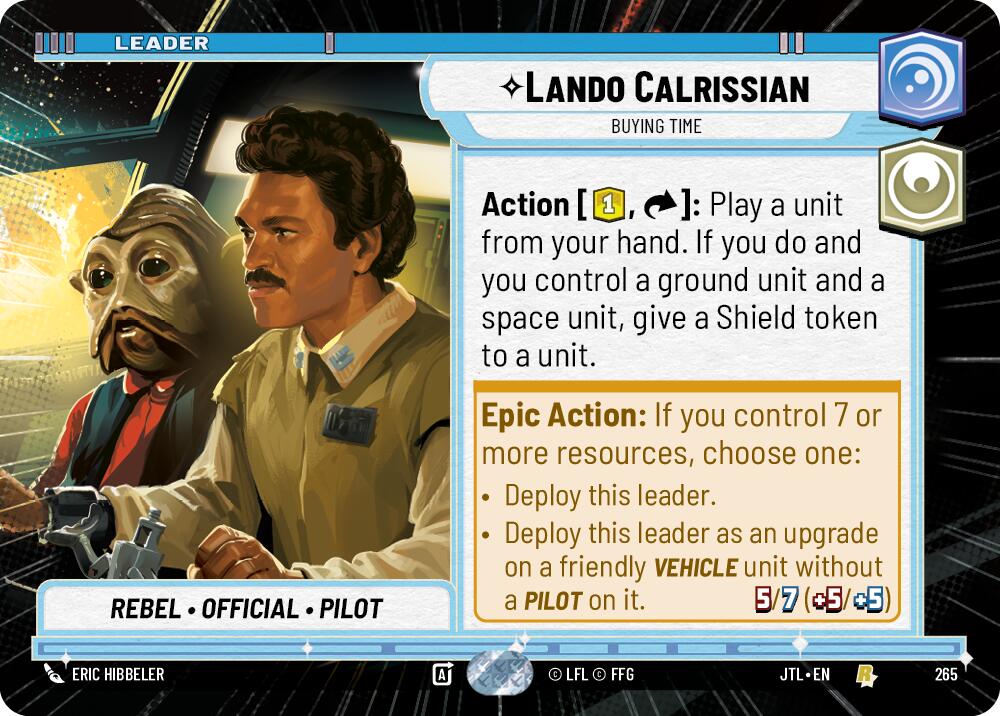 {SW-LD}Lando Calrissian - Buying Time (Hyperspace) (265) [Jump to Lightspeed]