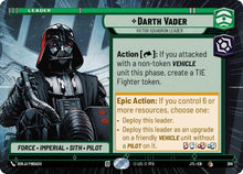 {SW-LD}Darth Vader - Victor Squadron Leader (Hyperspace) (268) [Jump to Lightspeed]