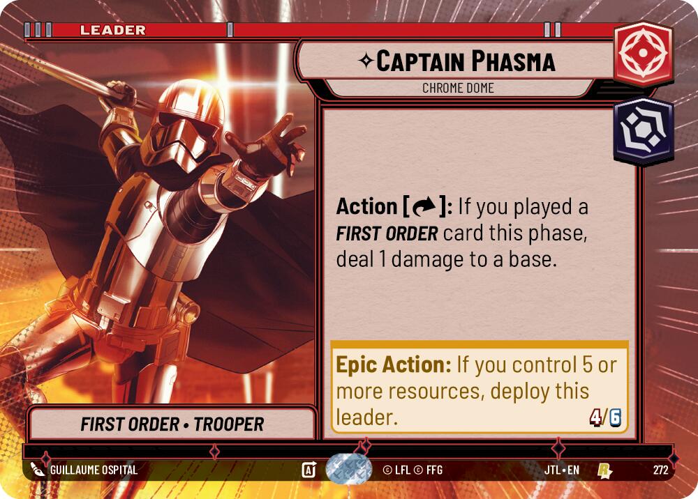 {SW-LD}Captain Phasma - Chrome Dome (Hyperspace) (272) [Jump to Lightspeed]