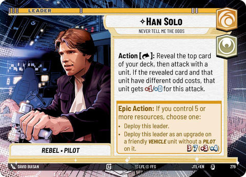 {SW-LD}Han Solo - Never Tell Me the Odds (Hyperspace) (279) [Jump to Lightspeed]