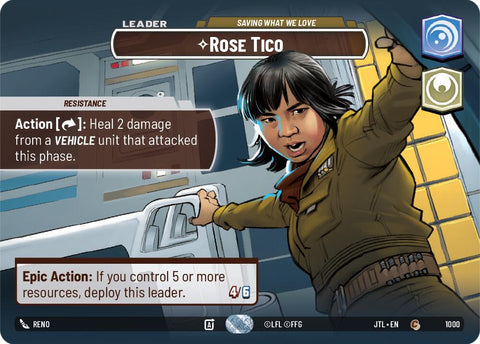 {SW-SH}Rose Tico - Saving What We Love (Showcase) (1000) [Jump to Lightspeed]