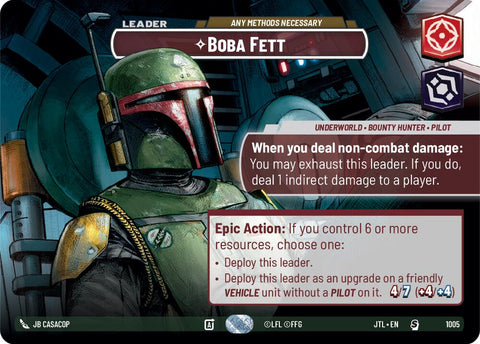 {SW-SH}Boba Fett - Any Methods Necessary (Showcase) (1005) [Jump to Lightspeed]