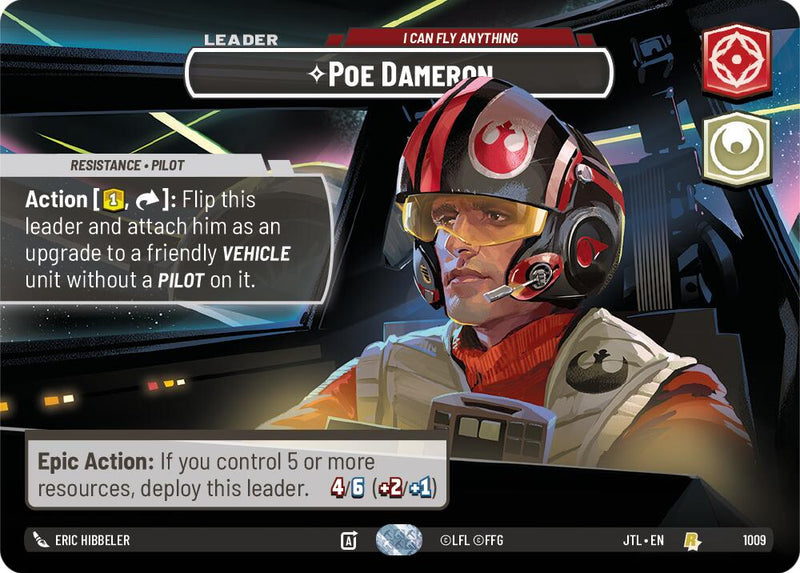 {SW-SH}Poe Dameron - I Can Fly Anything (Showcase) (1009) [Jump to Lightspeed]
