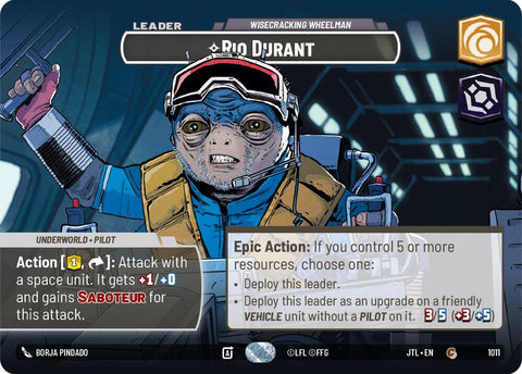 {SW-SH}Rio Durant - Wisecrack Wheelman (Showcase) (1011) [Jump to Lightspeed]