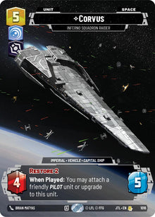 {SW-R}Corvus - Inferno Squadron Raider (Prestige) (1016) [Jump to Lightspeed]