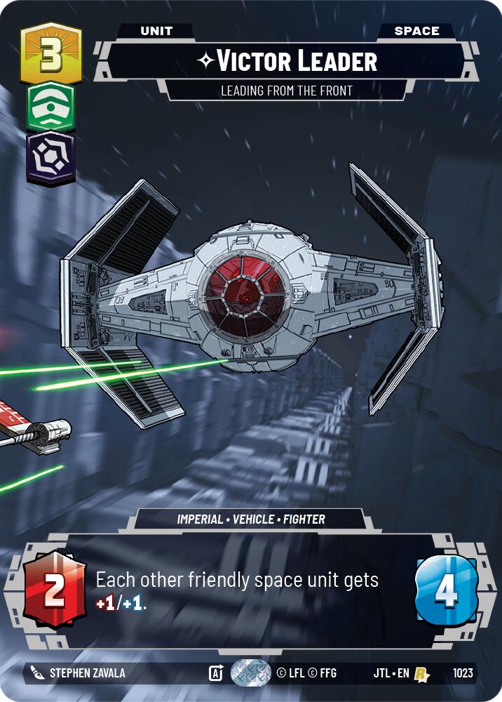 {SW-R}Victor Leader - Leading from the Front (Prestige) (1023) [Jump to Lightspeed]