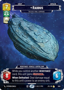 {SW-R}Raddus - Holdo's Final Command (Prestige) (1028) [Jump to Lightspeed]