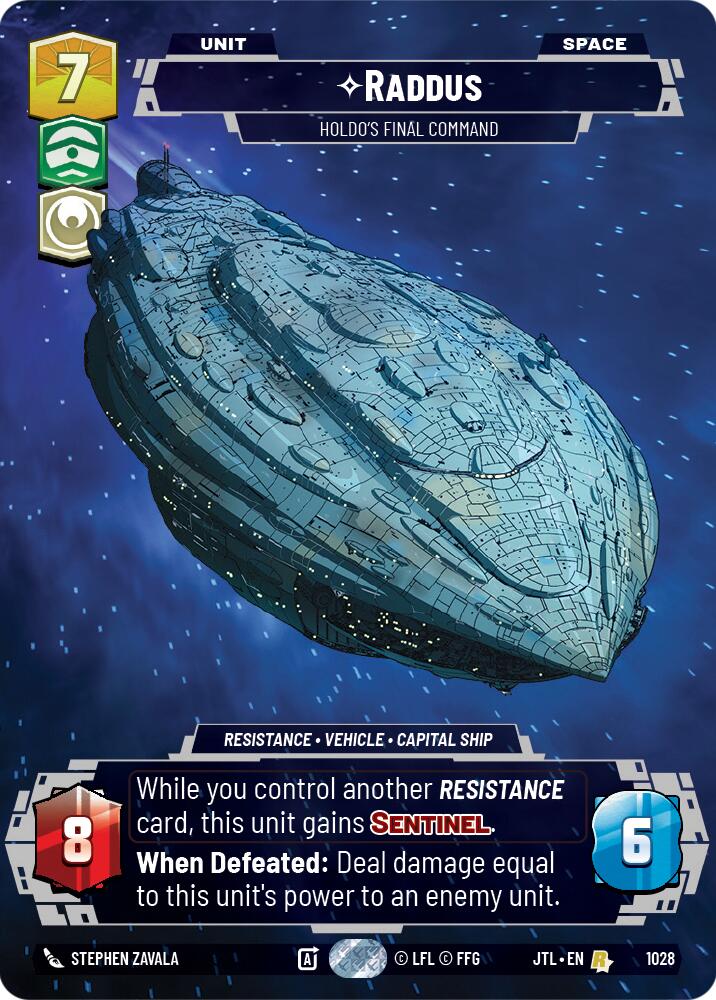 {SW-R}Raddus - Holdo's Final Command (Prestige) (1028) [Jump to Lightspeed]