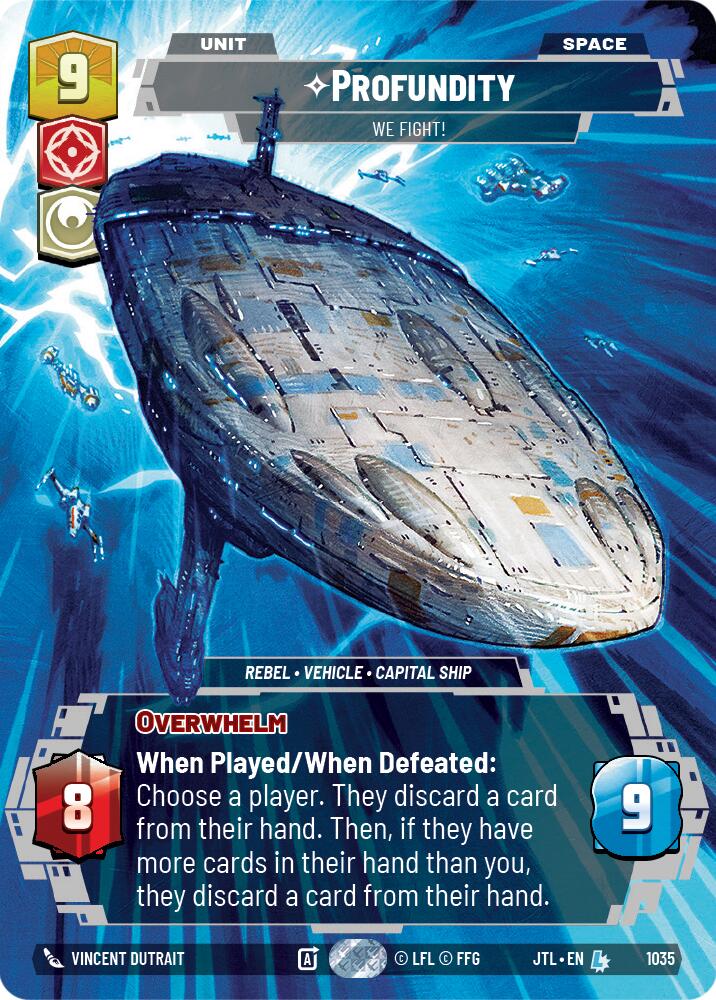 {SW-R}Profundity - We Fight! (Prestige) (1035) [Jump to Lightspeed]