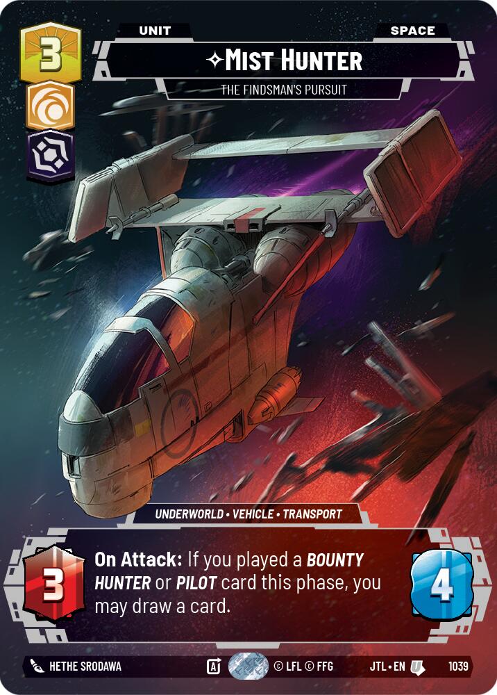 {SW-C}Mist Hunter - The Findsman's Pursuit (Prestige) (1039) [Jump to Lightspeed]