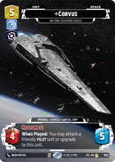 {SW-R}Corvus - Inferno Squadron Raider (Prestige Foil) (1052) [Jump to Lightspeed]