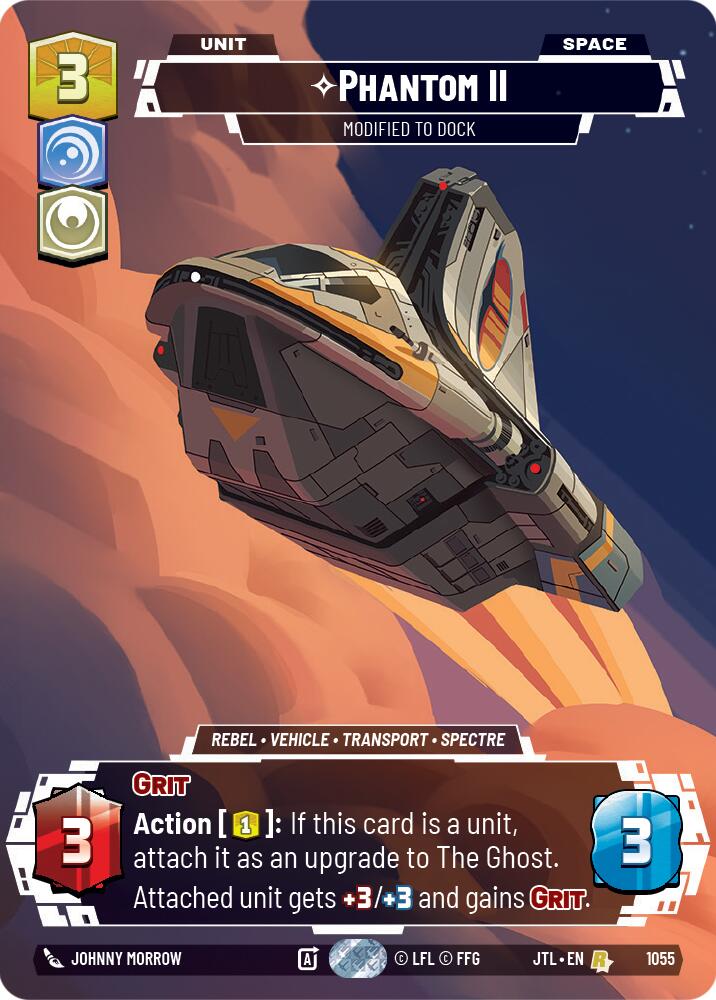 {SW-R}Phantom II - Modified to Dock (Prestige Foil) (1055) [Jump to Lightspeed]