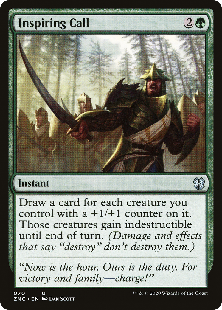 {C} Inspiring Call [Zendikar Rising Commander][ZNC 070]