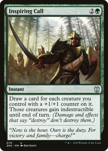 {C} Inspiring Call [Zendikar Rising Commander][ZNC 070]