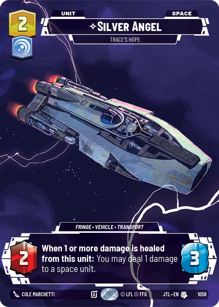 {SW-C}Silver Angel - Trace's Hope (Prestige Foil) (1058) [Jump to Lightspeed]